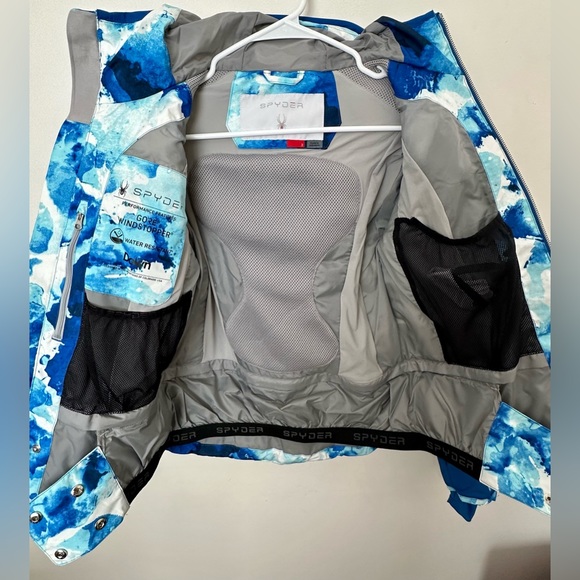 NWTs Spyder Fleur Synthetic Down Gore-Windstopper Ski Jacket. Women’s Sz. 2 - Picture 4 of 16